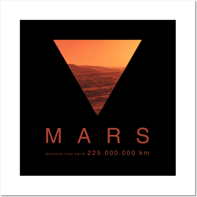 Mars Wall Art by Mon, Symphony of Consciousness.